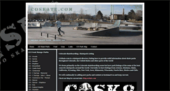Desktop Screenshot of coskate.com